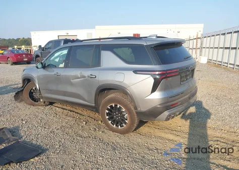 2025 Chevrolet Traverse Awd Z71 from USA, damaged, VIN 1GNEVJRSXSJ235561